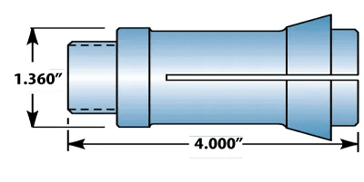 JC Collet 1-11/64 Round